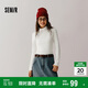 森馬（Semir）森柔毛衫|毛衣女基礎款高領(lǐng)緊身2024冬季純色套頭衫109724107011