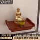詩(shī)亭坊財神供臺佛立柜神供桌家用神供桌實(shí)木觀(guān)音供臺壁掛式佛 紅小號長(cháng)36*28寬
