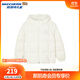 Skechers斯凱奇羽絨服三防科技新款男女大童保暖服L423K119/L424K094 （純色）棉花糖白/0074 175