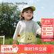 巴拉巴拉寶寶外套兒童上衣男童女童2025秋裝寬松可愛(ài)連帽開(kāi)衫208325105211