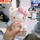 時(shí)鳥(niǎo)hello kitty掛件玩偶毛絨書(shū)包包掛件鑰匙扣鑰匙鏈女可愛(ài)高顏值 【KT掛件】 10cm