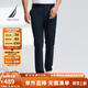 諾帝卡（NAUTICA）【單件直降】男裝25春夏新款涼感四面彈修身直筒休閑褲男PO5221 藏青4NV 36