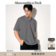 ABERCROMBIE & FITCH【重磅亨利衫】男裝25夏新款經(jīng)典小麋鹿寬松短袖T恤KI124-5188 深灰色 S (175/92A)
