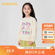 巴拉巴拉兒童衛衣女童2024春秋裝卡通兔子甜美圓領(lǐng)套頭上衣萌208324121001