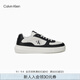 Calvin KleinJeans【明星同款】25春夏新款男士ck厚底運動板鞋禮物YM01327 0GM-黑色/白色 42