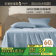百麗絲60支長(cháng)絨棉床單純棉100%高支貢緞宿舍單人被單床罩