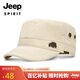 吉普（JEEP）帽子男士棒球帽夏季百搭平頂太陽帽青年中老遮陽帽防曬
