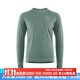 KLATTERMUSEN攀山鼠10028-10527伐楠龍男款保暖長(cháng)袖上衣-Fafne Crew M's 586/Faded Green湖濱綠 L