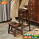 家逸實(shí)木梯凳家用折疊梯子凳子二合一登高凳廚房高凳樓梯兩用凳
