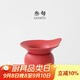 叁旬 宮廷紅茶濾 陶瓷過(guò)濾器創(chuàng  )意茶隔功夫茶具不銹鋼茶漏網(wǎng)架配件 宮廷紅_茶濾