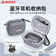 RLSOCO魔聲AC600保護(hù)套藍(lán)牙耳機(jī)開(kāi)放式OpenEar AC600保護(hù)殼耳機(jī)收納包 適用魔聲AC600耳機(jī)包-灰色