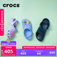 卡駱馳crocs檀健次同款經(jīng)典洞洞鞋輕便百搭男沙灘鞋包頭拖鞋10001 深藍-410 43 (270mm)