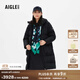 AIGLE艾高女士GORE-TEX防風(fēng)加厚保暖鎖溫極寒羽絨外套 黑色 AC023 L (170/92A)