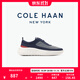 Cole Haan男士運動(dòng)鞋透氣網(wǎng)面舒適低幫跑步鞋厚底休閑潮鞋C40797 藏青色 42