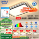 歐普（OPPLE）全光譜線面發(fā)光簡(jiǎn)約現(xiàn)代超大吸頂燈北歐燈具APP語(yǔ)音智控 主推-A6【三室2廳】5燈