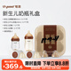 世喜新生兒防脹氣奶瓶0-6個(gè)月以上嬰兒仿母乳奶嘴禮盒款(160ml+240ml)