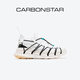 CARBONSTAR碳星男士休閑鞋子男鞋新款低幫跑步鞋男士秋冬運動(dòng)鞋戶(hù)外鞋徒步鞋 白色C24340102 43 建議拍大一碼