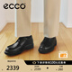 愛步（ECCO） 樂福鞋男 25年秋季新款休閑皮鞋男鞋 都市奧斯550324 黑色55032401001 43