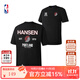 NBA楊瀚森球衣籃球服波特蘭開(kāi)拓者男女同款紀念T恤短袖上衣t恤 黑色(楊瀚森) XL