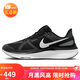 耐克NIKE跑步鞋男透氣STRUCTURE 25運動(dòng)鞋DJ7883-002黑白42