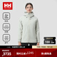 HELLY HANSEN, HH海麗漢森h(huán)h24秋新情侶款戶(hù)外防水保暖可拆卸沖鋒衣三合一羽絨內膽 燕麥奶色-女 L