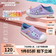 SkechersSkechers斯凱奇童鞋一腳蹬包頭涼鞋春夏季女中童洞洞鞋308310L