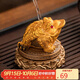 PAKCHOICE茶寵變色金蟾創(chuàng  )意擺件可養招財旋轉解壓茶桌茶臺茶盤(pán)功夫茶具擺件