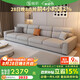 簡昕布藝沙發(fā)客廳2025新款直排小戶型沙發(fā)現(xiàn)代簡約棉麻沙發(fā)F6688