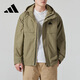 阿迪達斯 （adidas）男裝連帽寬松TH WARM JKT休閑運動(dòng)夾克JI6842 2XL