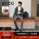 愛步（ECCO） 休閑板鞋男 25秋季新款舒適耐穿男鞋 柔酷60周年525464 黑色52546401001 40