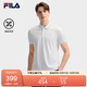 FILA 斐樂(lè)官方領(lǐng)航POLO短袖t恤2025年夏季時(shí)尚休閑涼感上衣男子針織衫