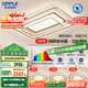 歐普（OPPLE）護眼全光譜吸頂燈客廳燈LED智能高亮簡約輕奢風現(xiàn)代套餐6 包安裝