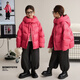 辰辰媽【棉花糖】女童泡芙羽絨服冬季新款90白鴨絨面包服連帽外套 8731D