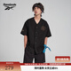 Reebok[CNY龍年限定]銳步官方24新品男女梭織寬松短袖棒球外套 24SRC109UGH0 A/L