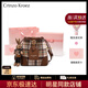 CRTNZO KROEZ輕奢包包女包2025年新款水桶包女士斜挎包生日七夕情人節(jié)禮物包包 咖色-粉色限定禮盒裝送女友老婆