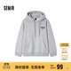 森馬（Semir）梅花系列衛衣男運動(dòng)風(fēng)情侶裝冬季印花連帽上衣寬松潮101724116220