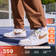 耐克男子低幫平底運動(dòng)鞋冬季復古經(jīng)典板鞋NIKE FULL FORCE HJ3485 121白/淺英國褐/白/清透藍 42
