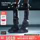 DAPHNE LAB褲管靴女 程瀟陳粒同款DaphneLabxDIDU方糖過(guò)膝靴聯(lián)名時(shí)裝周秀款 黑色 【時(shí)裝周秀款】 38