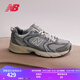 NEW BALANCE   NB530 官方老爹鞋男鞋女鞋情侶秋冬透氣百搭低幫休閑運動(dòng)鞋 灰色 MR530TG 【建議拍小半碼】 40.5 (腳長(cháng)25.5cm【尺碼詢(xún)客服】)