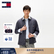 TOMMY JEANS【純棉牛津紡】25春夏男女巴恩風(fēng)燈芯絨翻領(lǐng)寬松襯衣襯衫 藏青色PT2 XL （推薦：170-190斤）