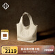 CASSILE卡思樂(lè)手提包女2025鹿皮高級(jí)感輕奢大容量托特包生日七夕禮物