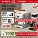 柏翠意式咖啡機濃縮家用小型辦公室58mm全半自動(dòng)蒸汽打奶泡 海鹽小方 PE3833Pro 節日禮物 海鹽小方3833Pro4.0磨豆套裝（高清屏幕）