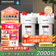 GOOTHO大白瓶前置過(guò)濾器 全屋家用自來(lái)水過(guò)濾凈水器大通量大藍瓶中央過(guò)濾通用濾芯除余氯阻垢 10寸雙聯(lián)阻垢版【PP+FOF】