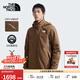 北面（The North Face）羽絨三合一沖鋒衣男550蓬鵝絨內膽戶(hù)外百搭防水保暖上新|88RK 1OI/煙熏棕 L /175