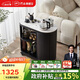 芝華仕（CHEERS）可移動(dòng)巖板茶臺2025新款燒水壺一體客廳移動(dòng)茶柜芝華士CJ180