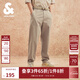 杰克·瓊斯（JACK&JONES）男裝秋季錐形男褲多口袋純色簡(jiǎn)約柔軟舒適休閑褲長(cháng)褲男224314049 E11 卡其色 E11 卡其色 L 180RW