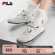 FILA 斐樂(lè)官方女鞋運(yùn)動(dòng)鞋2025秋季新款彩石鞋薄底鞋休閑鞋德訓(xùn)鞋 樺樹棕-BI 36.5