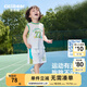 齊齊熊（ciciibear）[速干涼感]寶寶套裝夏季兒童籃球速干運動(dòng)背心2025新款童裝 空氣白 - 安全A類(lèi) 買(mǎi)2套送襪子 100