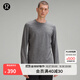lululemon丨Surge Warm 男士長(cháng)袖運動(dòng)衫 LM3DGZS 海鷗灰蒸汽灰混色 M
