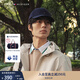 TOMMY HILFIGER【男女同款】情侶純棉繡標金屬調節扣經(jīng)典鴨舌帽棒球帽95041 深藍色403 均碼 （57-58cm）